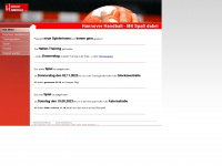 hannover-handball.de Webseite Vorschau