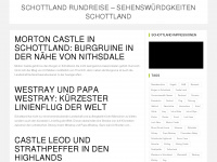 schottlandrundreise.net Webseite Vorschau