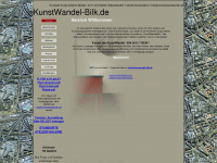 kunstwandel-bilk.de Webseite Vorschau