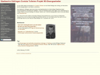 zwangsarbeit-in-goettingen.de Webseite Vorschau