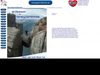 norwegenerlebnisse.de Webseite Vorschau