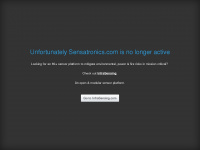 sensatronics.com Webseite Vorschau