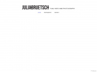 juliabruetsch.ch Webseite Vorschau