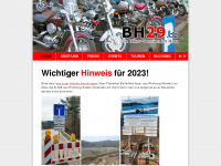 bh29.de Webseite Vorschau
