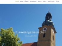 pfarrei-hirschau.de Webseite Vorschau