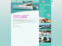 alcazar-yachtcharter.com Webseite Vorschau