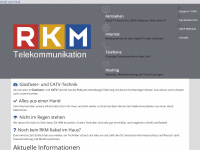 rkm.at Webseite Vorschau