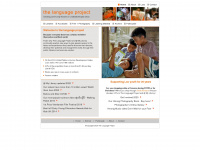 thelanguageproject.org Webseite Vorschau