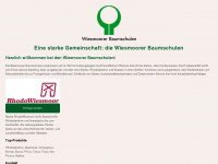 wiesmoorer-baumschulen.de Webseite Vorschau