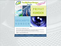 textilpflegeplauen.de Webseite Vorschau