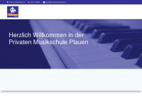 musikschule-plauen.de Webseite Vorschau