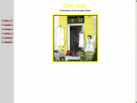 chic1.de Webseite Vorschau
