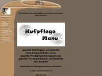 hufpflege-manu.de Webseite Vorschau