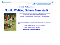 nordic-walking-barmstedt.de Webseite Vorschau