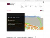 geometryfactory.com Webseite Vorschau
