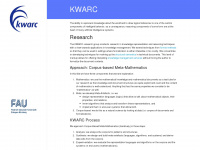 kwarc.info Webseite Vorschau