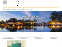 city-reisecenter.de Webseite Vorschau