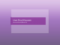 uwe-bruchhausen.de Webseite Vorschau