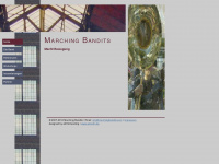 marchingbandits.com Webseite Vorschau