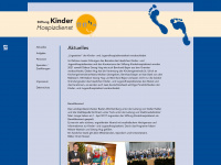 stiftung-kinderhospizdienst.de Webseite Vorschau