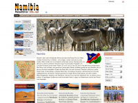 namibia-info.net Webseite Vorschau