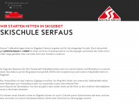skischule-serfaus.com Webseite Vorschau