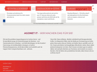 agonet.at Webseite Vorschau