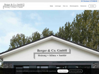 berger-shk.com Webseite Vorschau