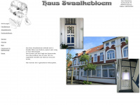 haus-swaalkebloem.com Webseite Vorschau