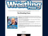 thewrestlingpress.com Webseite Vorschau