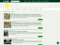 gruene-remseck.de Webseite Vorschau