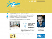 yogilates.com Webseite Vorschau