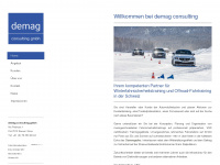 demag.ch Webseite Vorschau