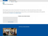 ift.uni-hannover.de Webseite Vorschau
