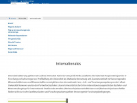 international.uni-hannover.de Webseite Vorschau