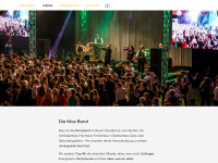 max-band.de Webseite Vorschau