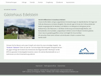 gaestehaus-edelstein.com Webseite Vorschau