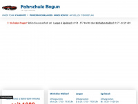 fahrschule-bogun.de Webseite Vorschau