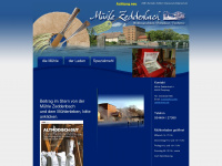 muehle-zeddenbach.de Webseite Vorschau