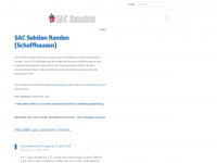 sac-randen.ch Webseite Vorschau