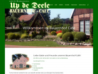 bauernhof-cafe.net Webseite Vorschau