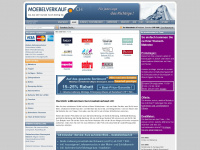 moebelverkauf.ch Webseite Vorschau