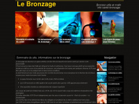 le-bronzage.com Webseite Vorschau
