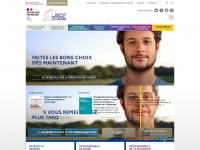 e-cancer.fr Webseite Vorschau