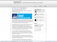 dietl-dolmetscheranlagen.de Webseite Vorschau