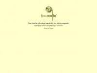 frauwolle.com Webseite Vorschau