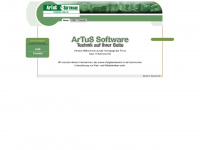 artus-software.at Webseite Vorschau