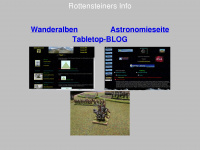 rottensteiners.info Webseite Vorschau