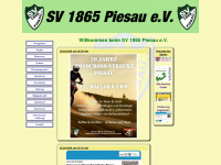 sv1865piesau.de Webseite Vorschau