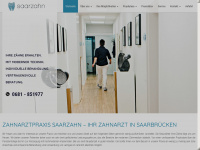 saarzahn.de Webseite Vorschau